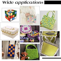 Пластиковый сетчатый холст FIND-WH0117-98A