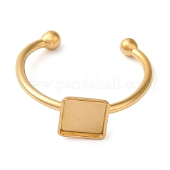 Ионное покрытие (ip) 304 нержавеющая сталь открытые манжетные кольца компоненты&nbsp;LS-X-STAS-I306-03G