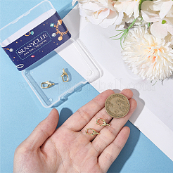 6 шт. латунные застежки-лобстеры&nbsp;KK-SC0007-18