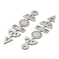 Подвески из нержавеющей стали 201&nbsp;LS-STAS-M318-36P