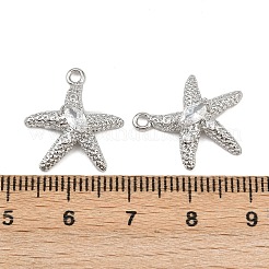 Латунные микро проложить кубического циркония подвески KK-K407-46B-P