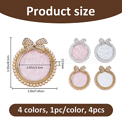 4 шт. 4-цветная палитра из сплава и смолы&nbsp;MRMJ-FH0001-54