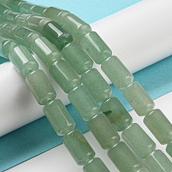 Естественный зеленый авантюрин бисер нитей G-Q004-A01-01