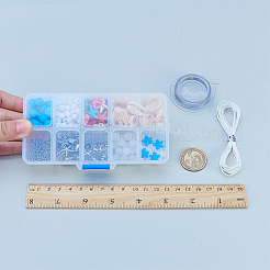 Изготовление летнего пляжного браслета своими руками DIY-SC0002-66