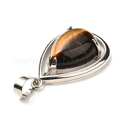 Природных тигровый глаз подвески&nbsp;G-B033-04P-14