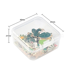 26 шт. 26 стильные подвески из светлого золотого сплава с эмалью ENAM-YW0001-79