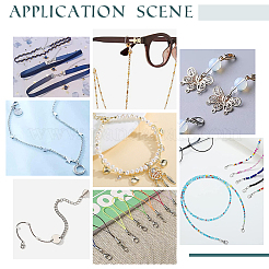 50 шт. латунные застежки-лобстеры KK-PH0005-42