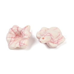 Акриловые бусины имитация бирюзы OACR-S047-09