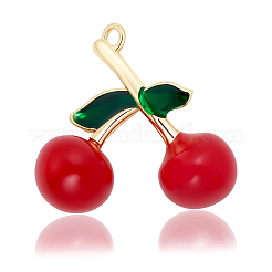 Кулоны с эмалью из латуни&nbsp;KK-BBC0018-69