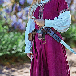 2шт. прямоугольная подвеска из искусственной кожи в стиле средневековья. с кольцом из сплава&nbsp;AJEW-CL0001-86