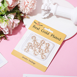 14 шт. латунные подвески-бантики&nbsp;KK-BBC0021-74