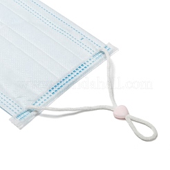 Сердце ПВХ пластиковый шнур замок для крышки рта KY-D013-04J