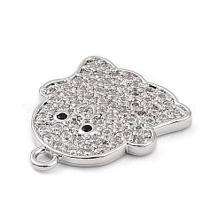 Стойки обшивки латунь кубического циркония подвески&nbsp;KK-D031-04P-02