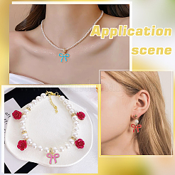 92шт 2 цвета сплава эмалевые подвески&nbsp;ENAM-WR0001-17