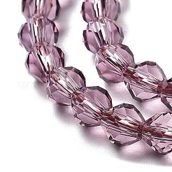 Прозрачные стеклянные бусины GLAA-A014-03K