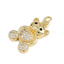 Латунные микро проложить кубического циркония подвески KK-D409-45G-A