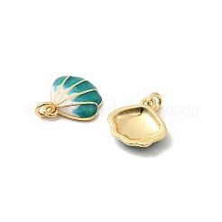 Латунь эмаль подвески KK-H002-35G-03-RS