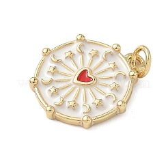 Латунь эмаль подвески&nbsp;KK-C110-03G