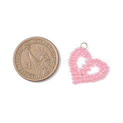 Стеклянные подвески из бисера&nbsp;PALLOY-MZ01158-01