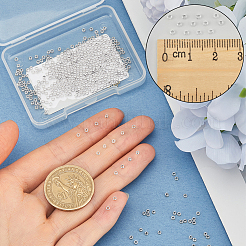 500 шт. 316 хирургическая нержавеющая сталь рондель обжимные бусины&nbsp;STAS-BBC0008-71