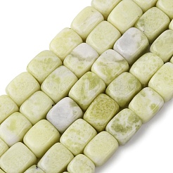 Природного нефрита нитей бисера&nbsp;G-D098-D13