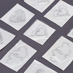 Блеск исправления горный хрусталь (термоклей на спине) DIY-FG0001-45