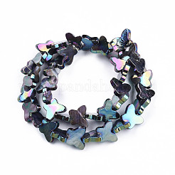 Нити бусин из натуральных пресноводных ракушек SHEL-N026-206F