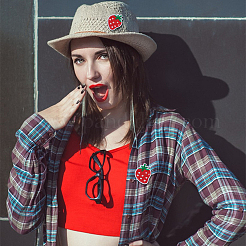 40 шт. компьютерная вышивка на тканевых заплатках с утюгом&nbsp;FIND-HY0004-84