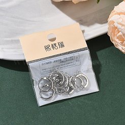 Латунные серьги-кольца из прозрачного кубического циркония&nbsp;XGR0153P-92P