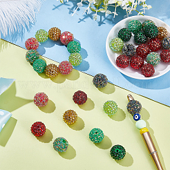 36шт 9 стиля акриловые бусины&nbsp;SACR-AR0001-24