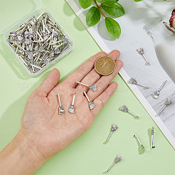 120 шт. подвески в виде метлы из цинкового сплава в тибетском стиле&nbsp;TIBEP-DC0001-22