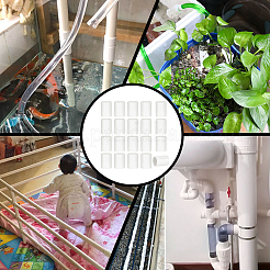 ПВХ пластиковые водопроводные трубы прямые соединители FIND-WH0137-15B-02