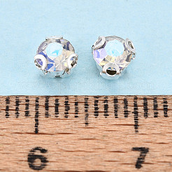 Пришить бусины монте из стразов KK-T071-01G-01