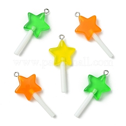 5 шт. подвески из прозрачной искусственной пищевой смолы&nbsp;FIND-FS0002-92