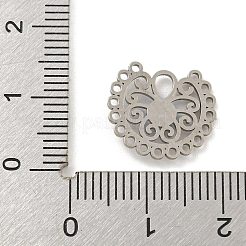 Эмалевые подвески из хирургической нержавеющей стали 316 STAS-M073-36P