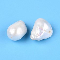 Натуральные культивированные пресноводные бусины из жемчуга Кеши в стиле барокко PEAR-N012-J21-02