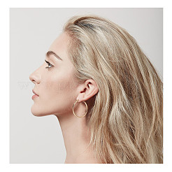 Серьги-кольца из нержавеющей стали 304&nbsp;EJEW-PH0002-02