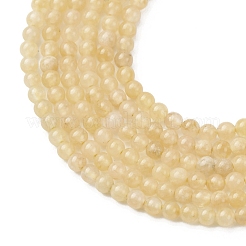 Природный Топаз нефрита бисер нитей G-Z116-A11-2mm