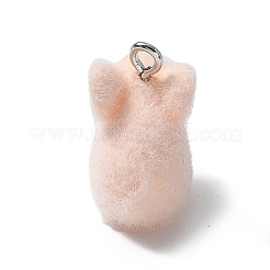 Кулоны из флокированной смолы FIND-A047-05P