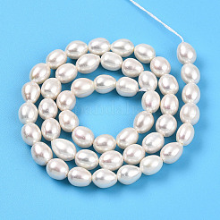 Нити из натурального культивированного пресноводного жемчуга PEAR-N012-06X