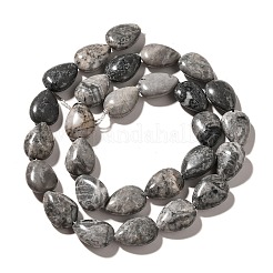 Натуральная карта каменные бусы пряди G-I377-A06