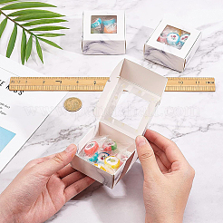 Складная творческая коробка крафт-бумаги CON-BC0001-20