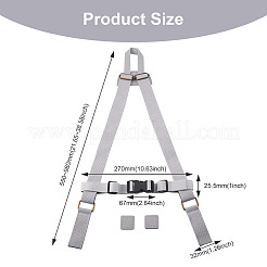 2 шт. 2 нейлоновых лямки для рюкзака FIND-GN0001-18