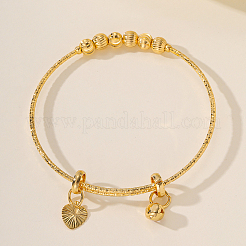 Модный латунный регулируемый браслет для женщин&nbsp;UC8767