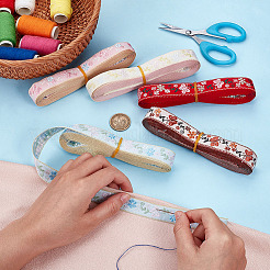 25 ярд двухцветных полиэстеровых лент&nbsp;SRIB-ME0001-05