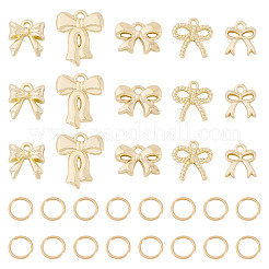 50 шт. подвески из сплава в виде банта&nbsp;FIND-TA0008-62