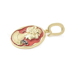 Латунь эмаль подвески&nbsp;LS-KK-F886-02G-02