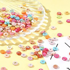 200 шт. Непрозрачные акриловые бусины&nbsp;PACR-FS0001-03