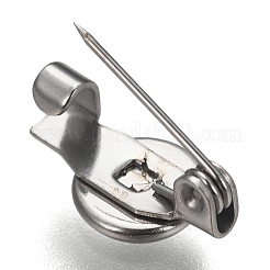 Фурнитура для броши из нержавеющей стали 304 STAS-F191-04P-6mm
