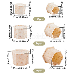 220 шт. 3 стильных разлагаемых стаканчика для чернил для татуировки из пшеничной соломы&nbsp;FIND-BC0004-17